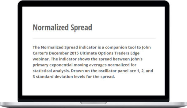 Simpler Trading – Normalized Spread