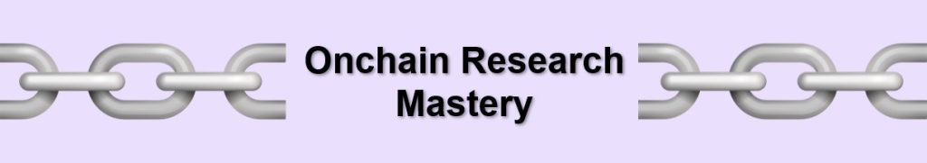 Onchain Research Mastery In this product, we teach how to properly conduct onchain research to find alpha in the crypto space